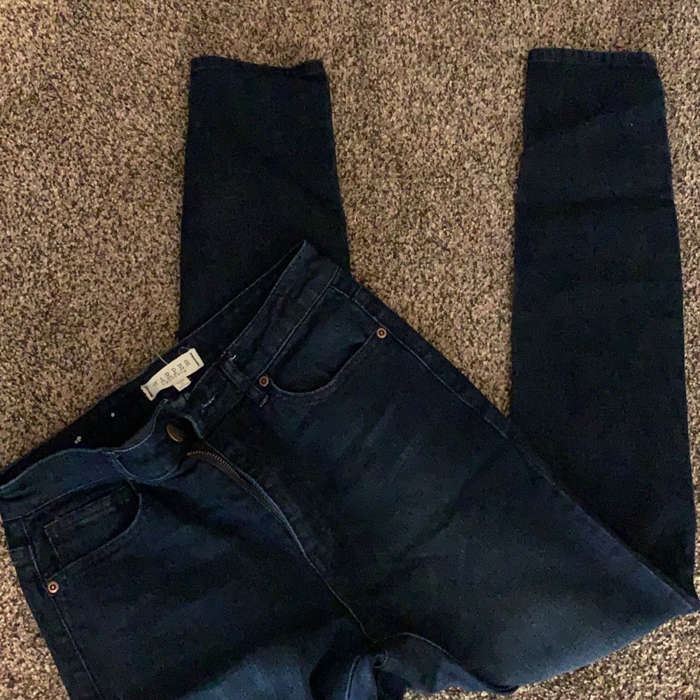 Dark wash Harper skinny jeans